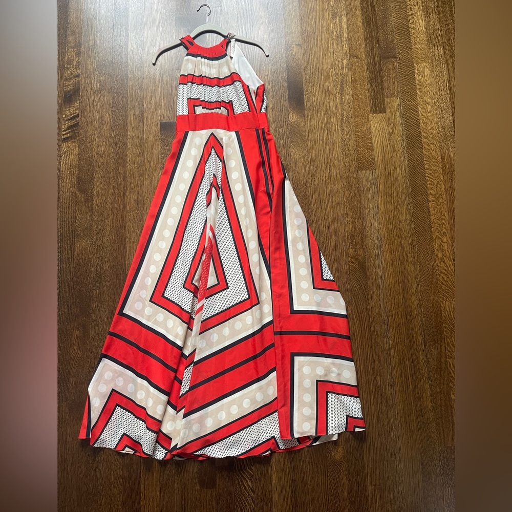Eliza J Hankerchief maxi dress